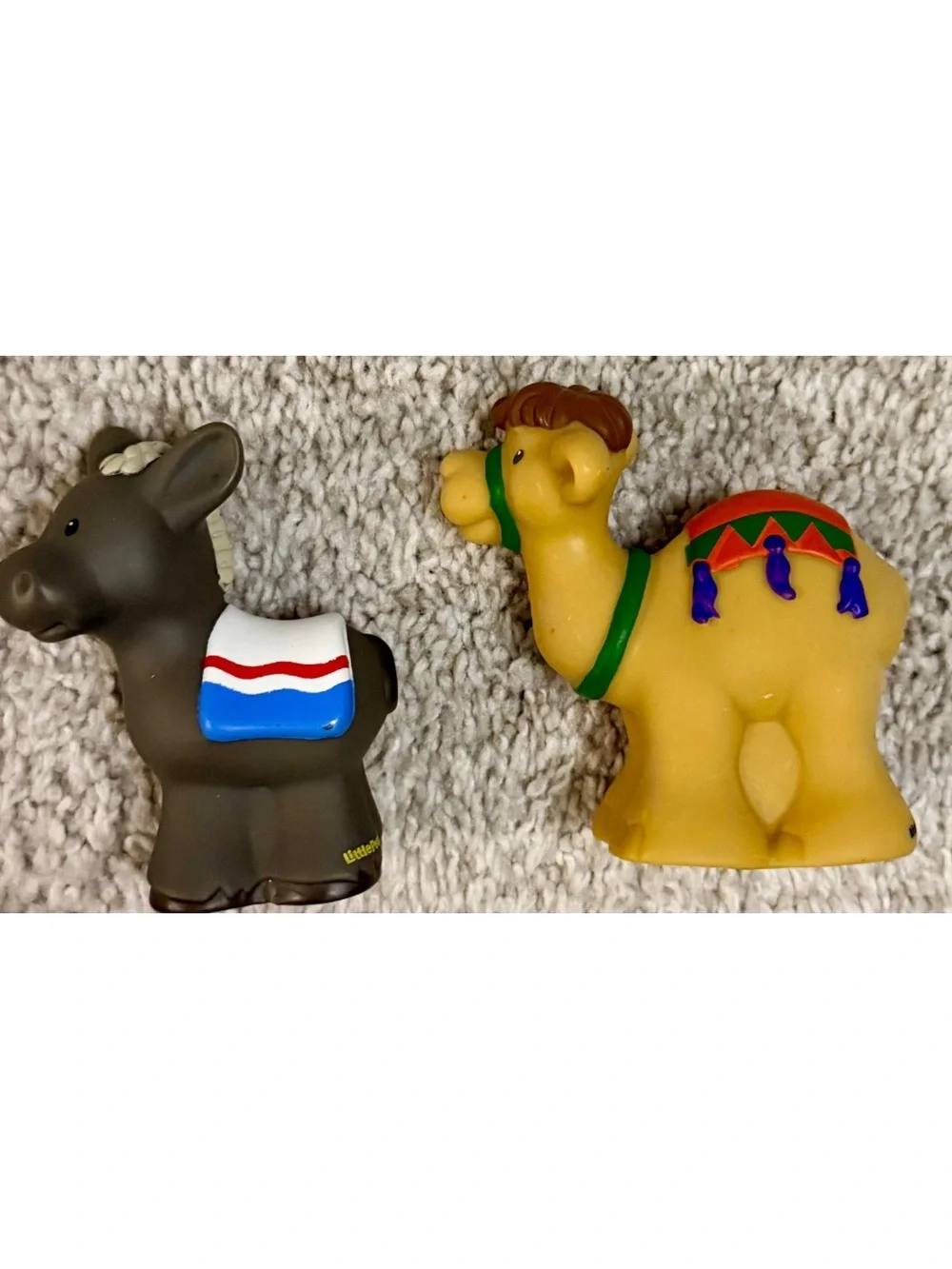 Fisher-Price Little People Christmas Nativity Animals - Camel & Donkey Set